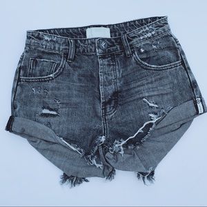One Teaspoon Mid Waist Bandit Short